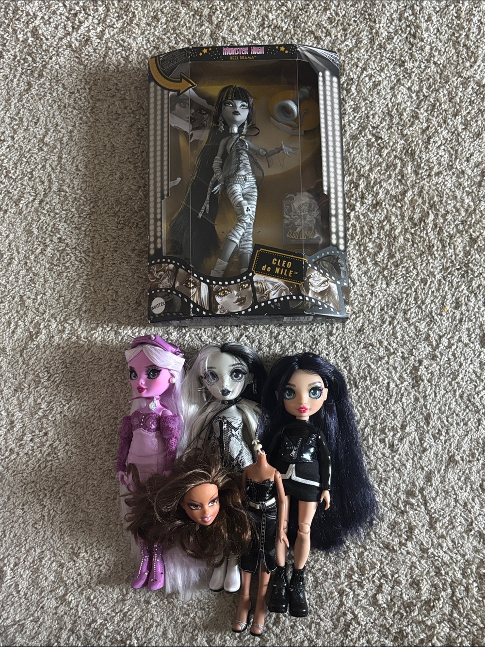 Monster High Rainbow High Bratz Doll Lot